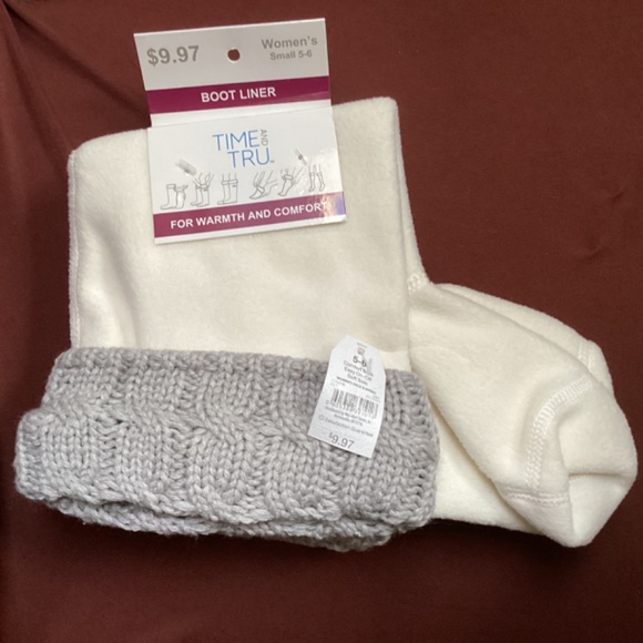 Time and Tru Women’s Comfort Sock Easy On/Off NWT Size Small 5-6 - Picture 3 of 6